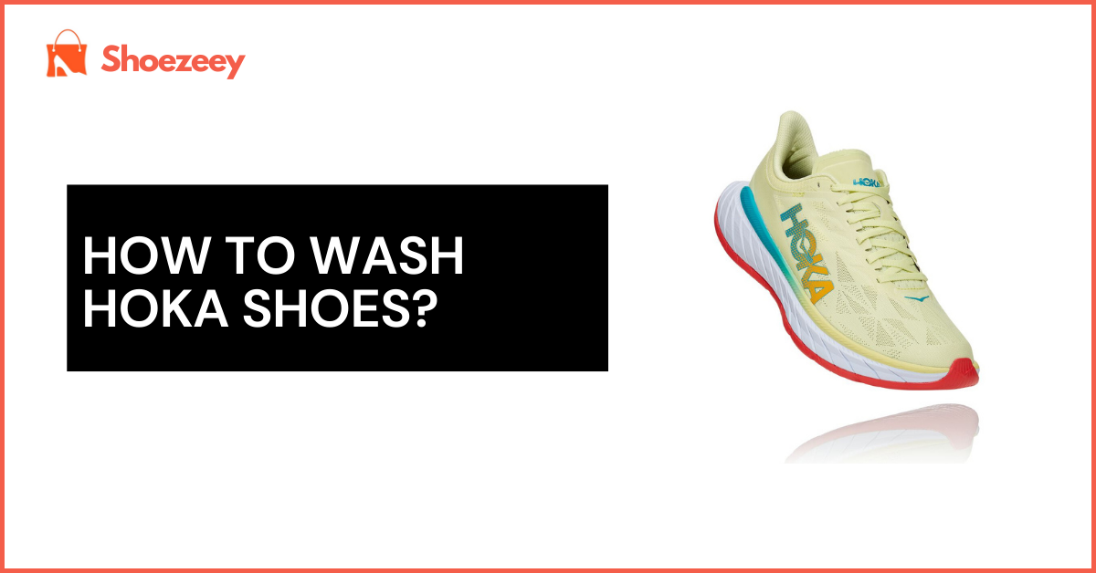 how to wash hoka shoes