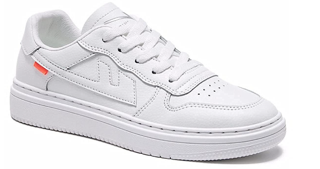 YSCROWD Men's Casual White Shoes