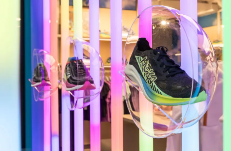 Hoka Steps into London's Covent Garden with New Shoe Store