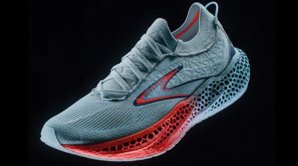 3D-Printed Running Shoe with a Stylish Honeycomb Midsole