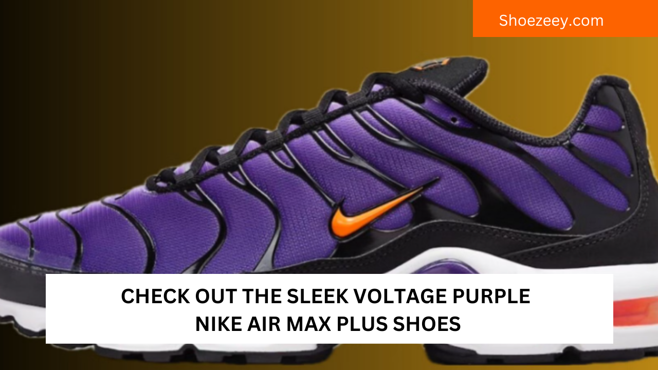 Check Out the Sleek Voltage Purple Nike Air Max Plus Shoes
