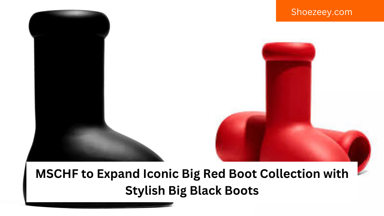 MSCHF to Expand Iconic Big Red Boot Collection with Stylish Big Black Boots