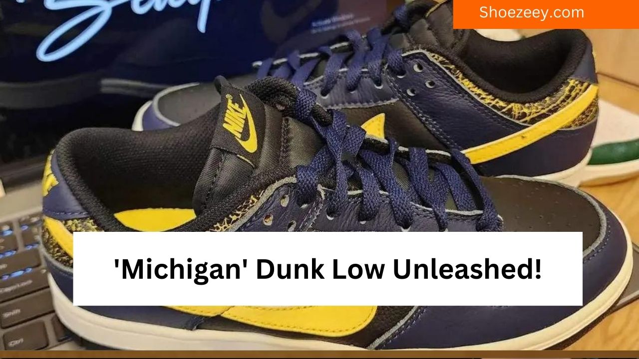 'Michigan' Dunk Low Unleashed!