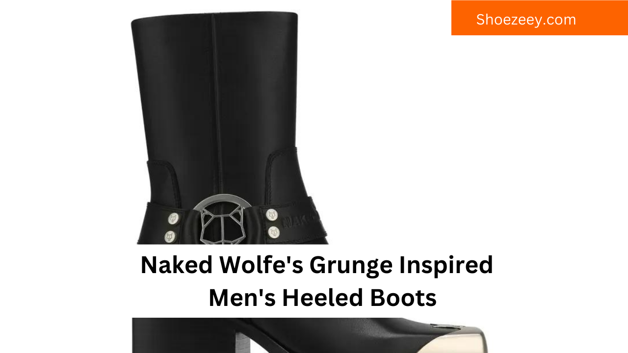 Naked Wolfe's Grunge Inspired Men's Heeled Boots