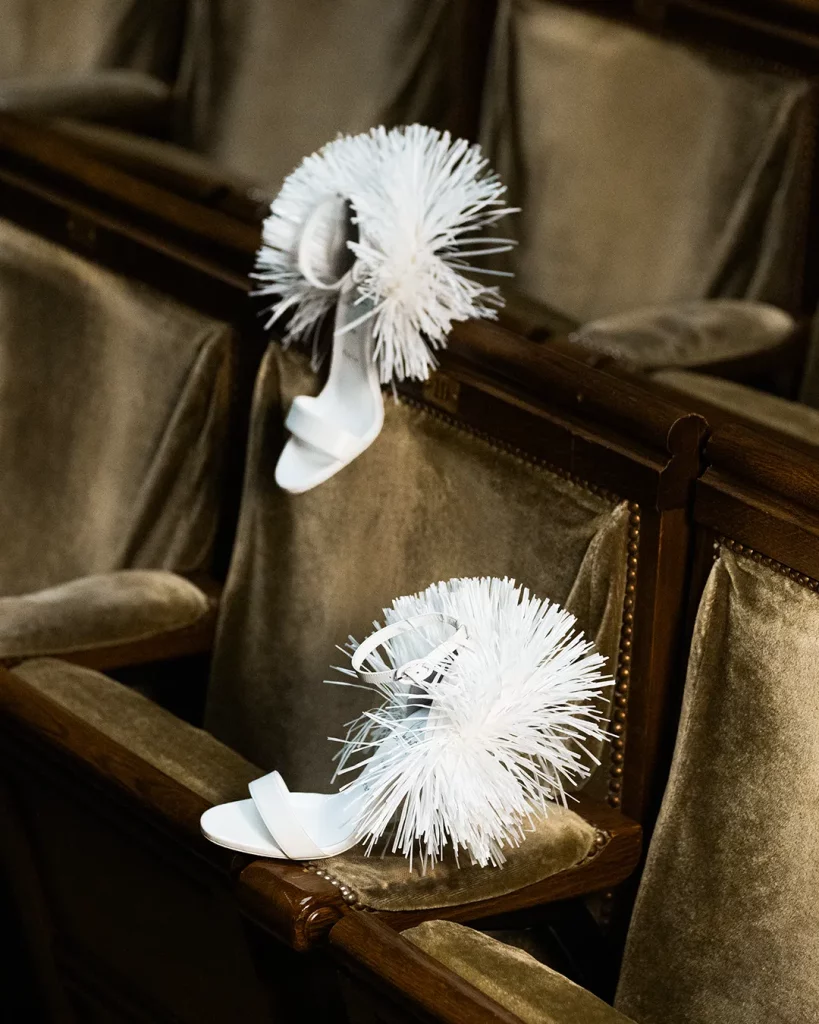 Slingback Royalty: Christian Louboutin's Raffia Elegance